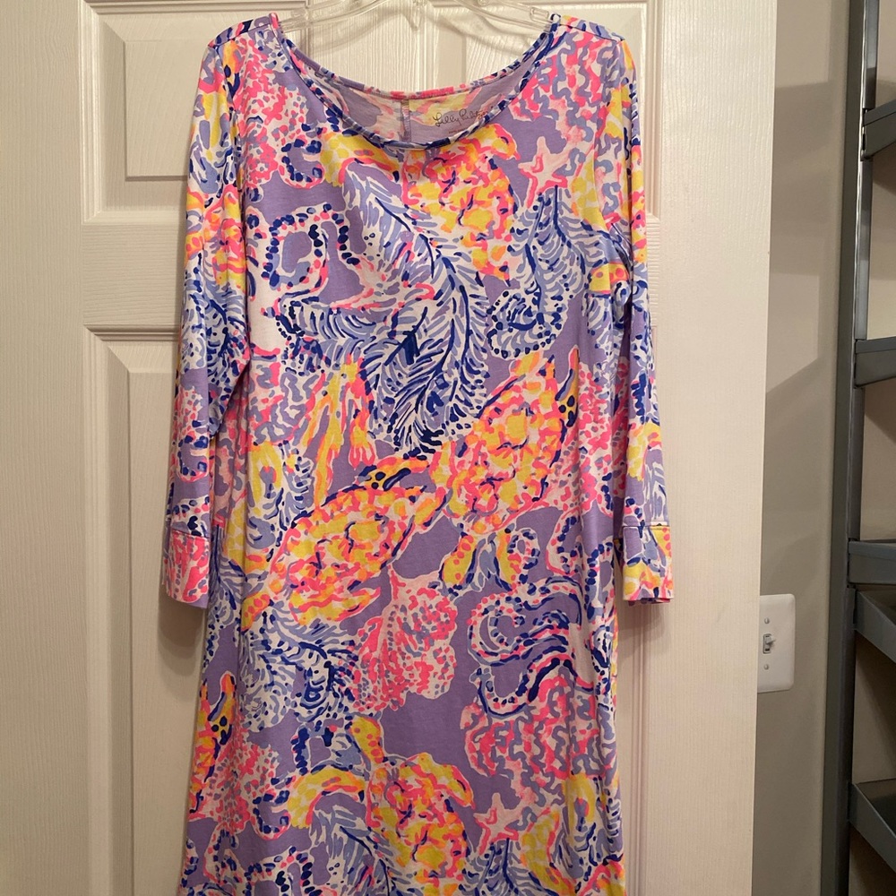 EUC 3/4 Sleeve Lilly Pulitzer dress